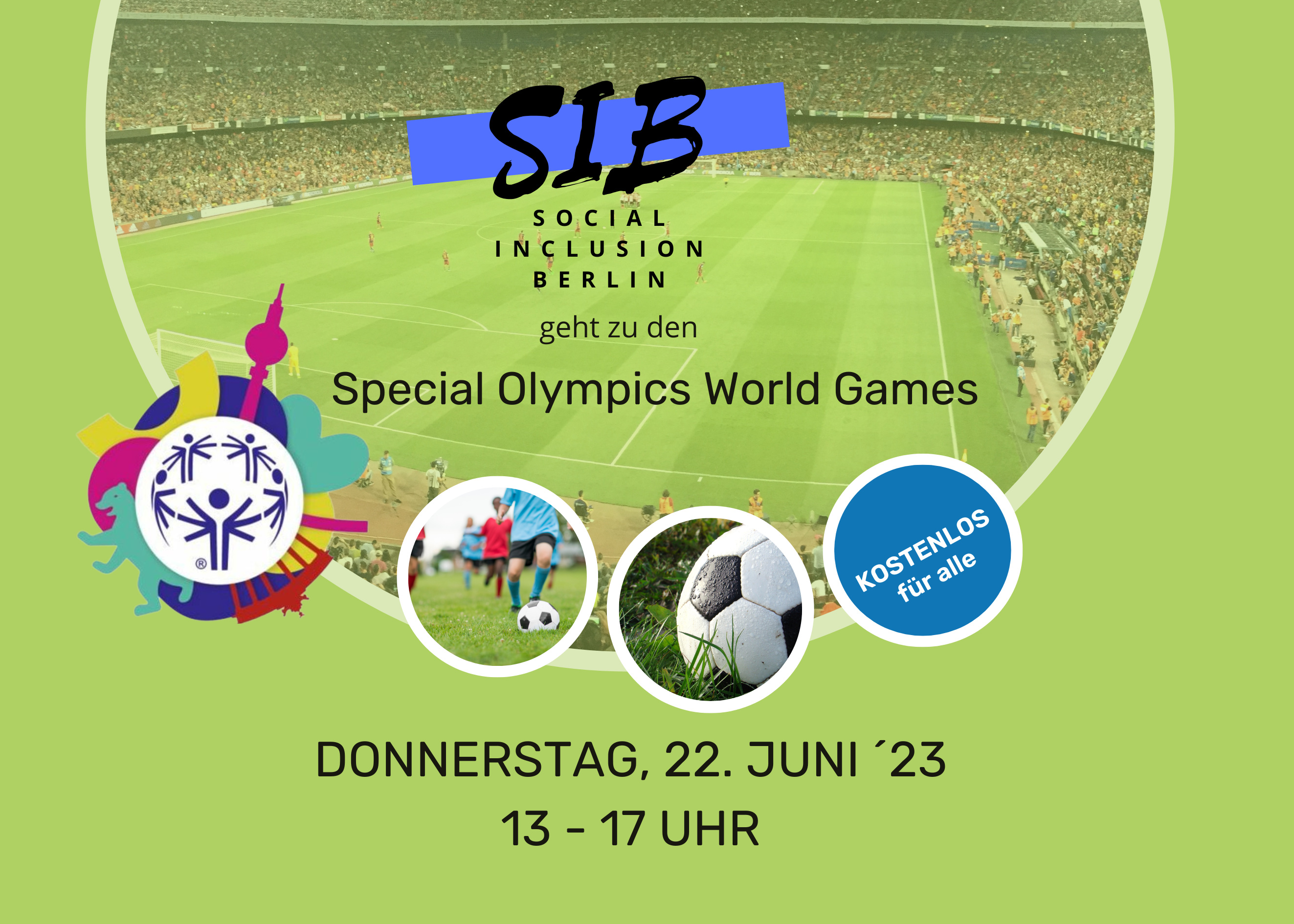 SIB geht zu den Special Olympics World Games 2023