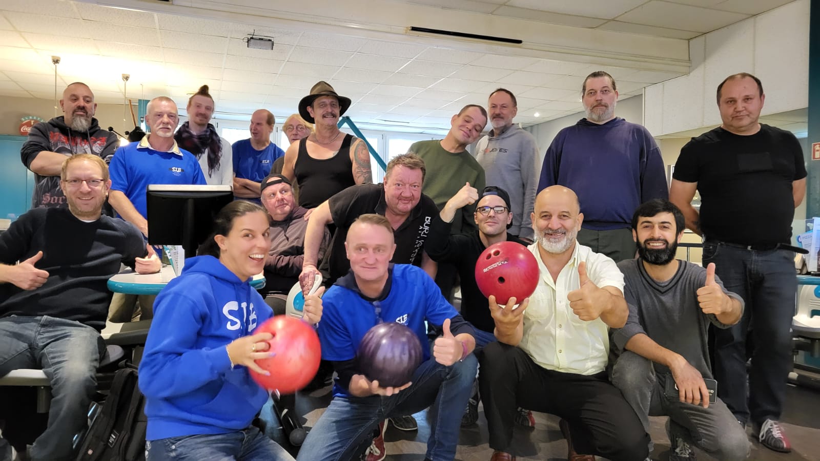 social inclusion berlin bowling SIB gruppenbild