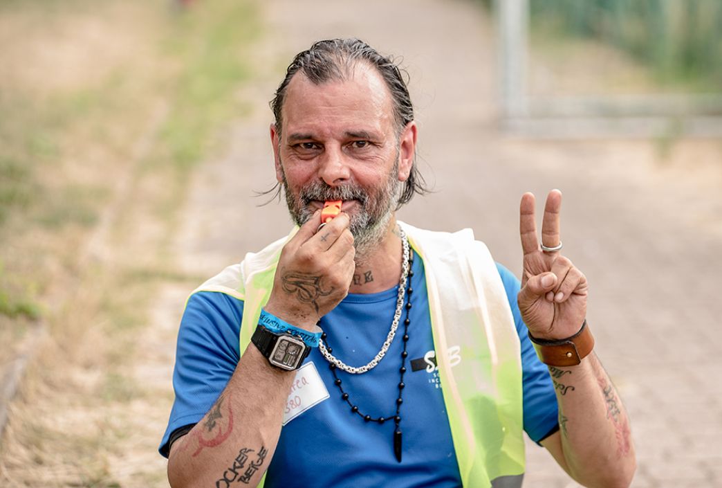 Foto Freiwilliger Social Inclusion Berlin Inklusive Sporttage 2022